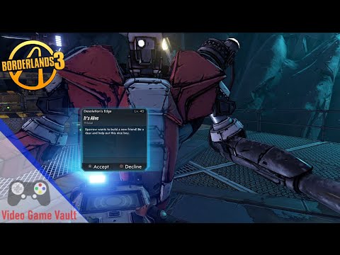Borderlands 3 - It's Alive - Side Mission { PS4 Pro - 1080HD - No Commentary }