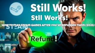 how to play steam games after you refunded them(2025)