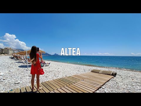 4K Altea 🇪🇸 Spain - Walking Tour Summer 2023 | Costa Blanca 2023