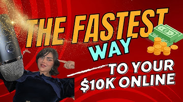 The Fastest Way to Your First $10K Online 🚀 | Step-by-Step Guide for Beginners!