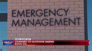 Rock Co. Emergency Management changes when outdoor sirens will activate during severe weather
