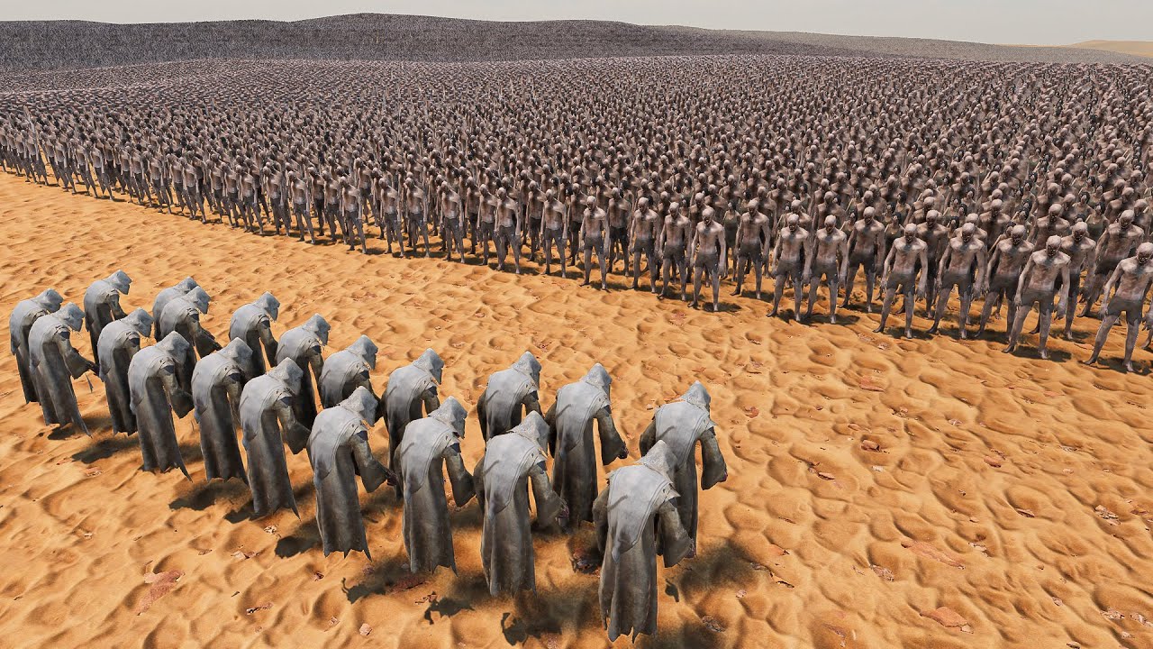 20 GHOST vs 1,000,000 ZOMBIES | Ultimate Epic Battle Simulator 2 UEBS 2