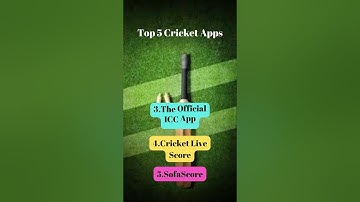 Top 5 Cricket apps #cricket #top5