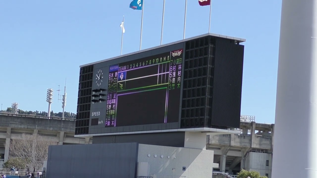 2024.3.9　楽天イーグルススタメン1－9応援歌
