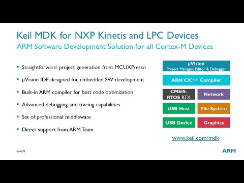 Creating ARM Keil Projects with MCUXpresso SDK Builder