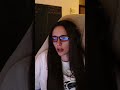 Girl burping
