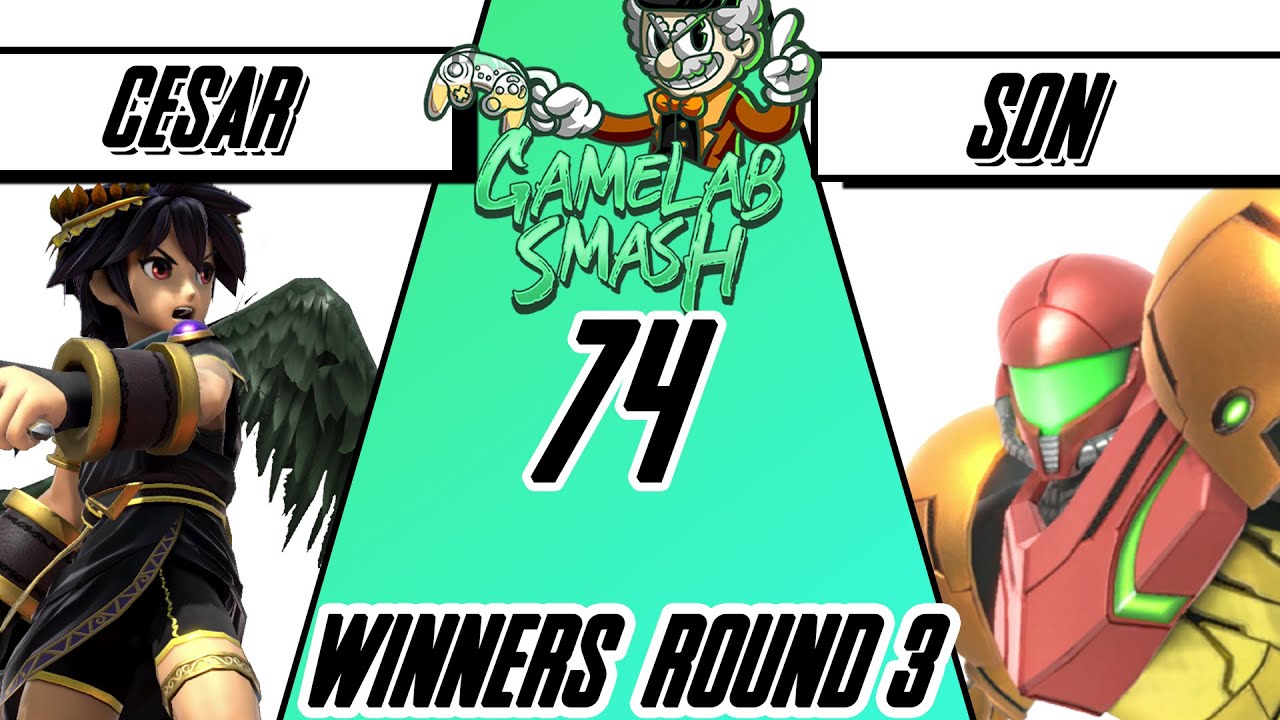 GameLab-Smash #74 Cesar (Dark Pit) Vs Son (Dark Samus)