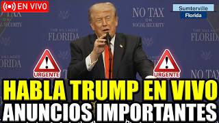 🔴URGENTE TRUMP EN VIVO ¡ANUNCIOS CONTRA CUBA! ¿QUÉ PASARÁ CON IRÁN?