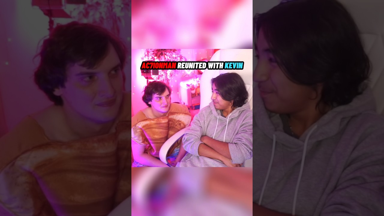 Ac7ionMan встретил Кевина в реальной жизни (эмоционально)