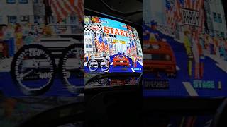 Outrun upright SMARTYPI-SE Turbo Outrun 1989 #arcade #sega #retrogaming
