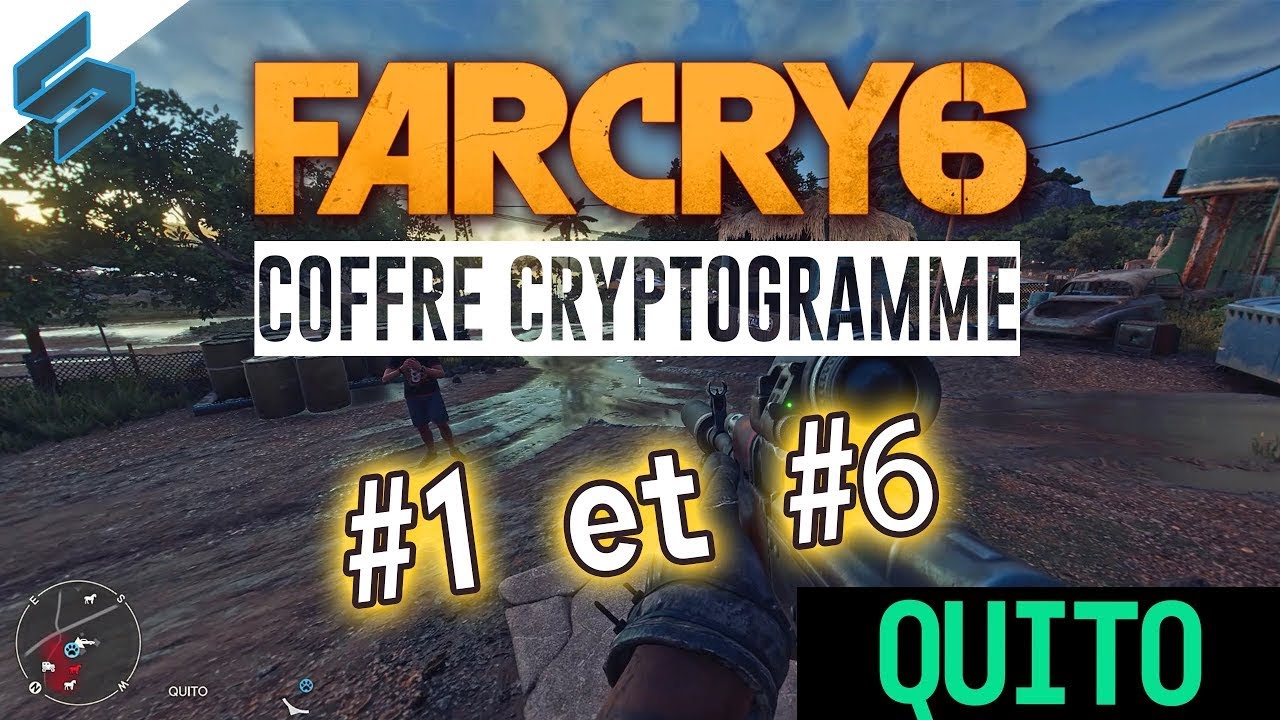 #TUTO #FarCry6 - Coffre CRYPTOGRAMME #1 : 01 et 06 / Quito - YouTube