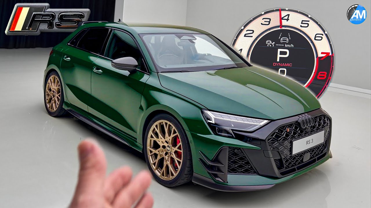 NEW! Audi RS3 competition | SOUND check💥 & full details | by Automann in 4K