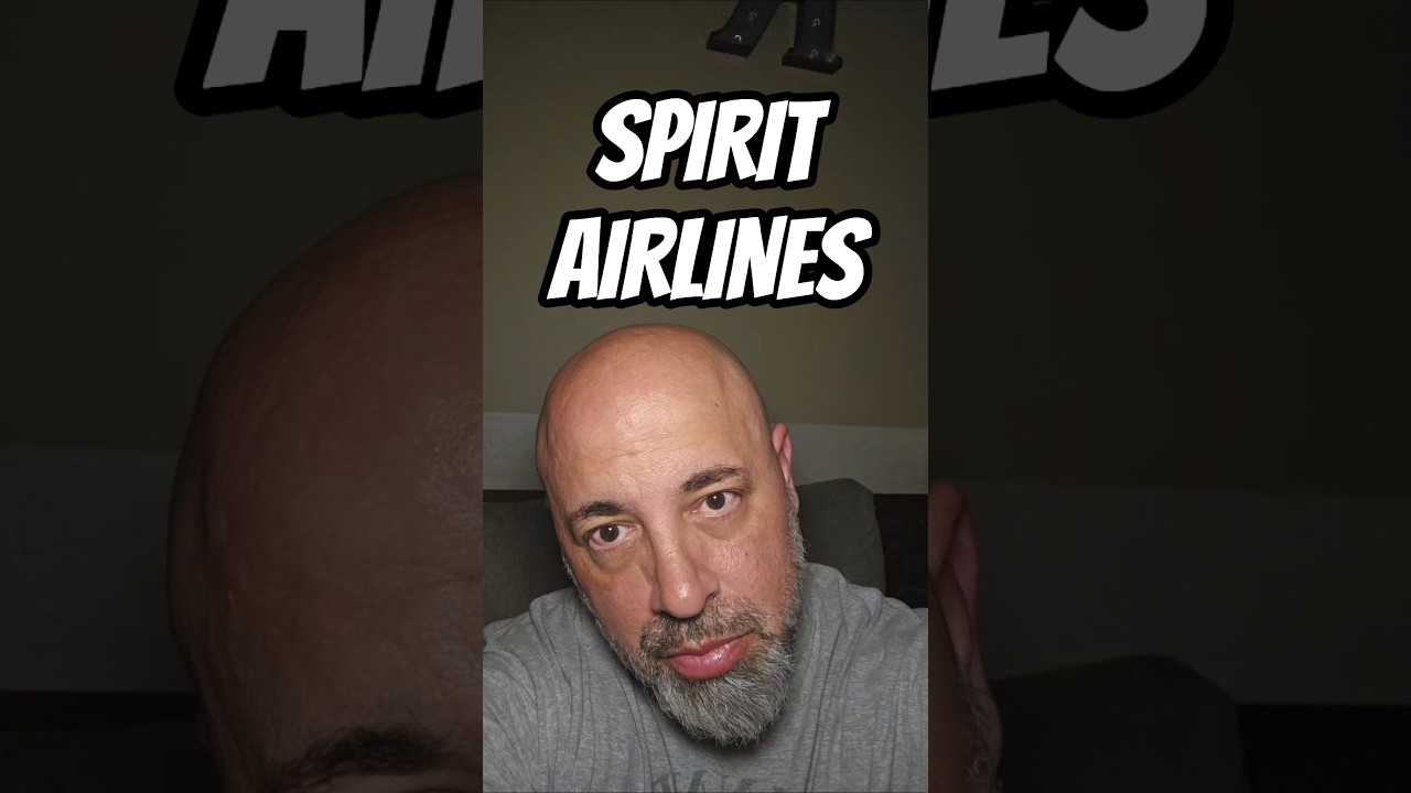 SPIRIT AIRLINES #spirit #bye #danregancomedy