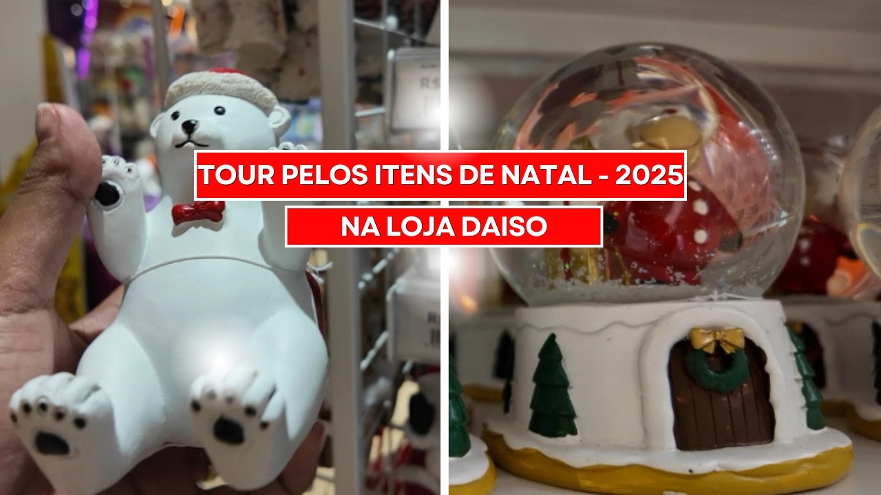 TOUR DE NATAL 2025 NA DAISO 🎄