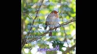 Good morning from Trishaworld 820!