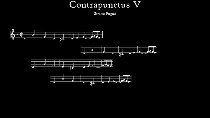 Contrapunctus 5 by J.S. Bach, arr. for wind band b...