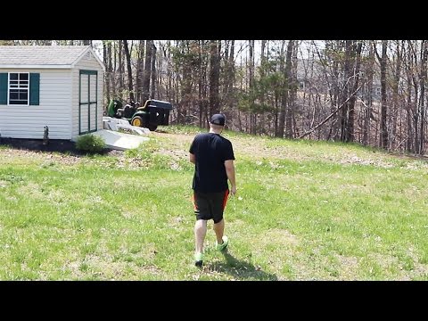 Making A Football Field In My Backyard Youtube