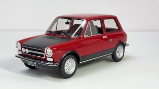 Autobianchi A112 Abarth 58HP 1°Serie 1971 Model car 1:18 Laudoracing