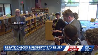 Evers, GOP announce tax deal including rebate checks, property tax relief and education funding