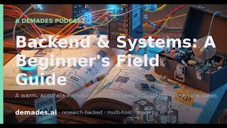 Backend & Systems: A Beginner's Field Guide