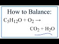 Balancing Chemical Equations Concepts