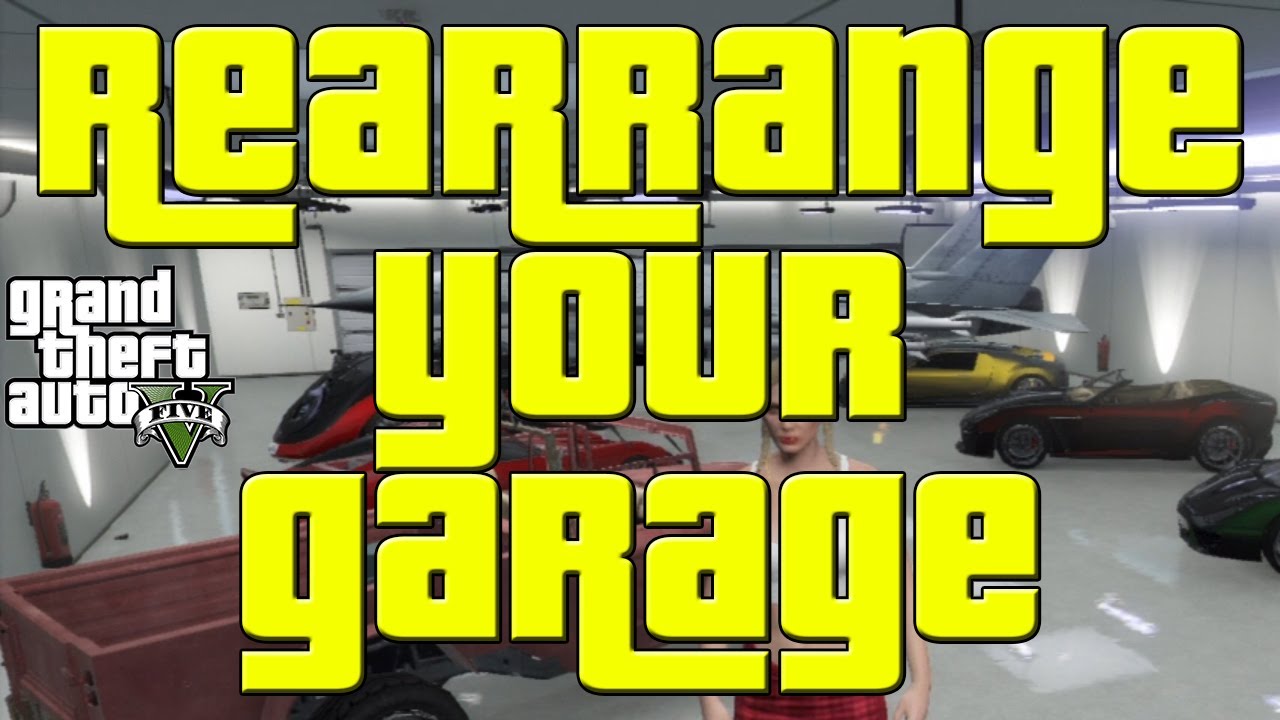 GTA 5 Online How to Rearrange the Cars in your Garage Check