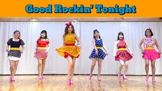 Good Rockin' Tonight Linedance/ Improver/ 굿 락킨 투나잇 라인댄스/ Jldk