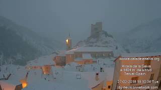 Timelapse Nevada Alcala De La Selva 27 Febrero By Wolkam