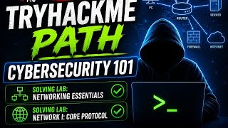 CYBERSECURITY 101  (TryHackMe Learning Path Networking Essentials & Core Protocols)