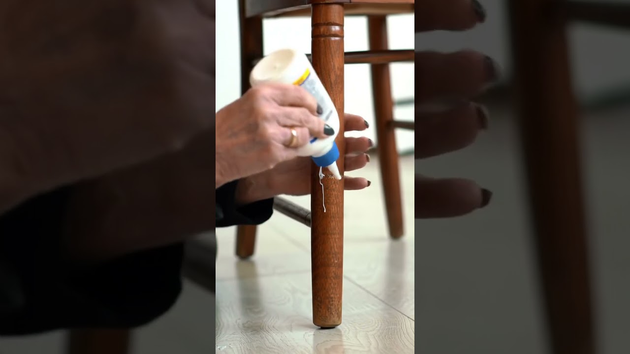 This simple trick fixed my wobbly chair!