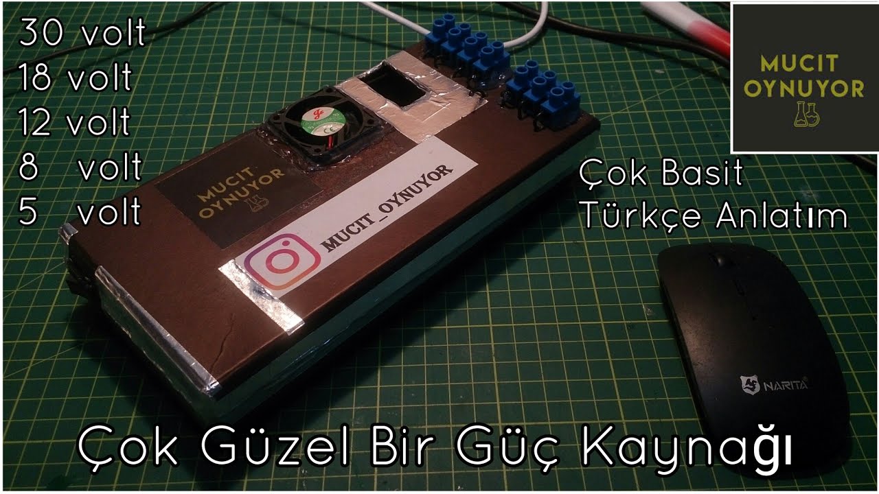 uydu alicisindan cok guclu ve kucuk guc kaynagi yapimi youtube guc youtube videolar