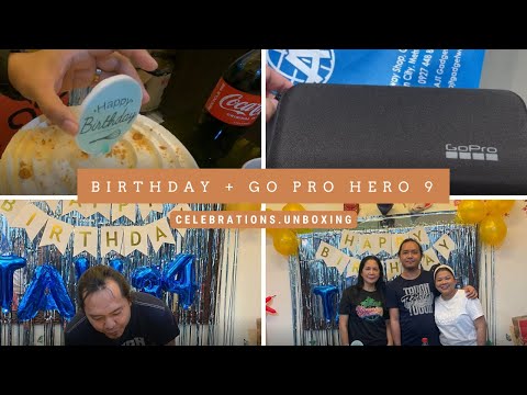 BIRTHDAY 🎉 + GO PRO HERO 9 BLACK UNBOXING