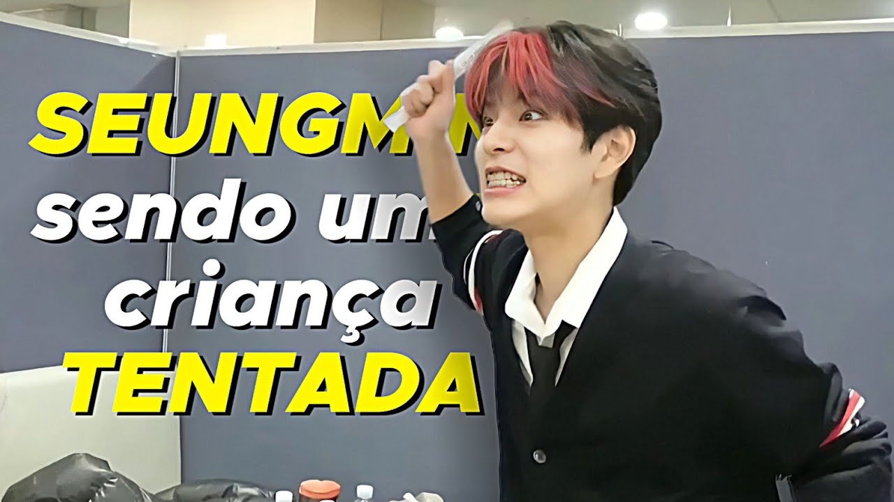 SEUNGMIN sendo uma criança ATENTADA por 10 MINUTOS seguidos