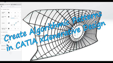 Generate 3D Patterns in CATIA xGenerative Design