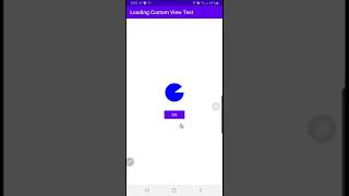 Android Custom View with Loading Animation (demo)