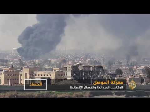 معارك في أحياء الموصل الغربية وهجمات لتنظيم الدولة