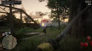 Red Dead Redemption explosive-arrow double kill