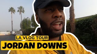 LA HOODS TOUR PT.1 JORDAN DOWNS PROJECTS | T’Y BANDZ