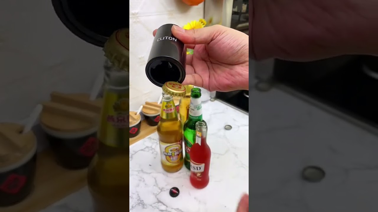 Set Automatic Corkscrew Jar Opener 