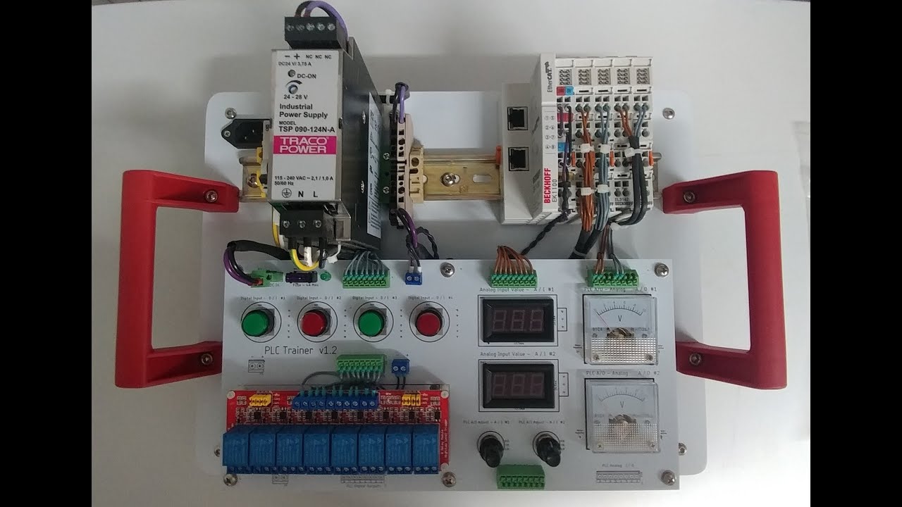 Pre-Shipment Final Test of Miles' Beckhoff / CODESYS Based PLC Trainer ...