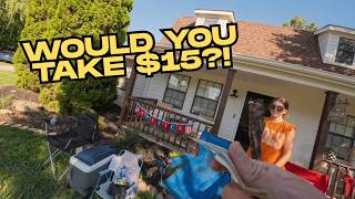 She Drove a HARD Bargain at This AMAZING Yard Sale!