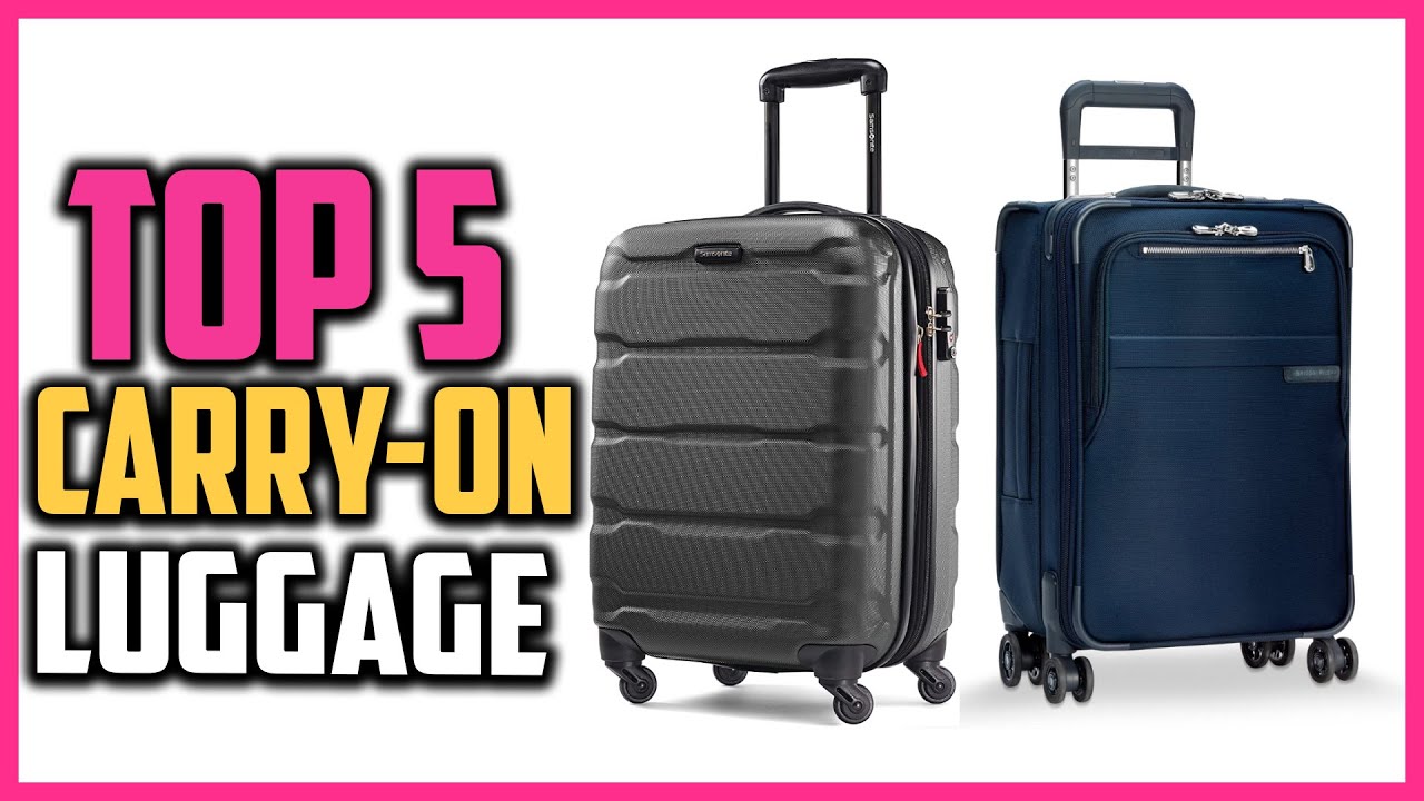 Top 5 Best Carry On Luggage Reviews in 2022 YouTube