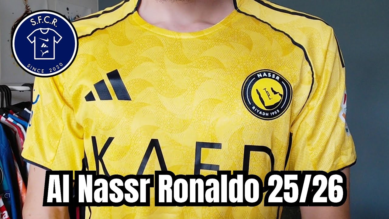 🐐 Al Nassr 2025/26 Cristiano Ronaldo home jersey unboxing [Koko101] 