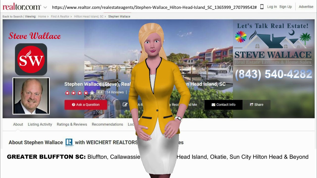 Bluffton SC Realtor Steve Wallace is on Realtor.com