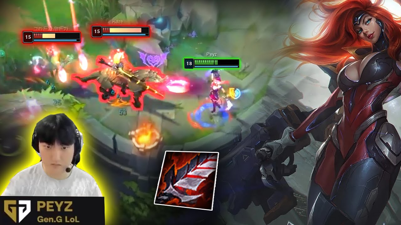 PEYZ MissFortune : INSANE 1v2 Outplays