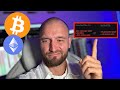  btc  eth horrible news will i lose 1000000 1m to 10m trading challenge  episode 36