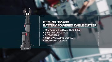 Máy cắt cáp dùng pin Zupper PZ-40C