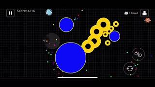 AGAR.IO MOBILE SPLIT RUN / EQUINOX-GAMEPLAY