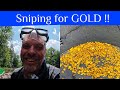 My first underwater GOLD sniping trip !