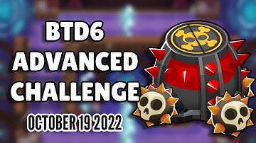 BTD6 Advanced Challenge - Ghostly Lead (October 19 2022)